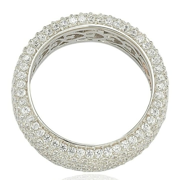 Suzy Levian size 9 Eternity Band - Picture 5 of 9